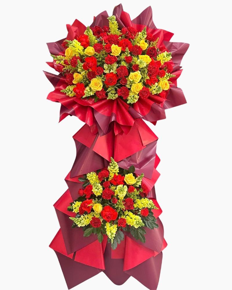  Kệ Hoa Đỏ Thắm  - HCM115 