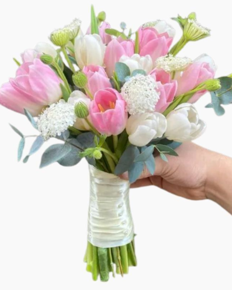  Bó Hoa Cưới Cầm Tay Tình Yêu Thuần Khiết - HC53 