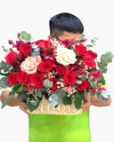  Giỏ Hoa Vào Hạ - HG38 - Hoa 20/11 Vinh Danh Giáo Viên 