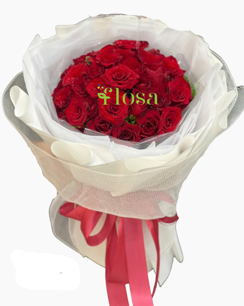  Bó Hoa Đỏ Ngọt Ngào- HBT102 