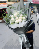  White Roses - HBD09 - Hoa 8/3 