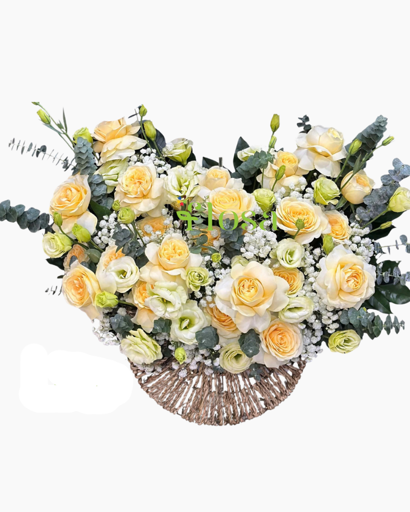  Giỏ Hoa Nắng Dịu - HG87 