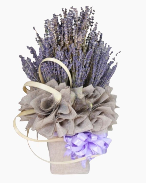 Bó Hoa Lavender: Hộp Hoa Lavender Giản Dị - LVD05