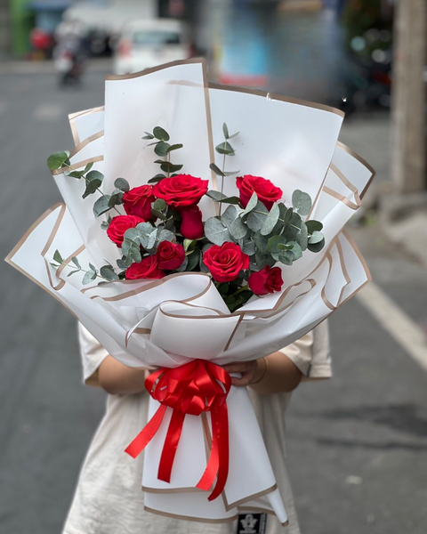 Mẫu Hoa Hồng 8/3 Đẹp, Ý Nghĩa Nhất Ngày Quốc Tế Phụ Nữ: Bó Hoa Tươi Me Before You - HBD259