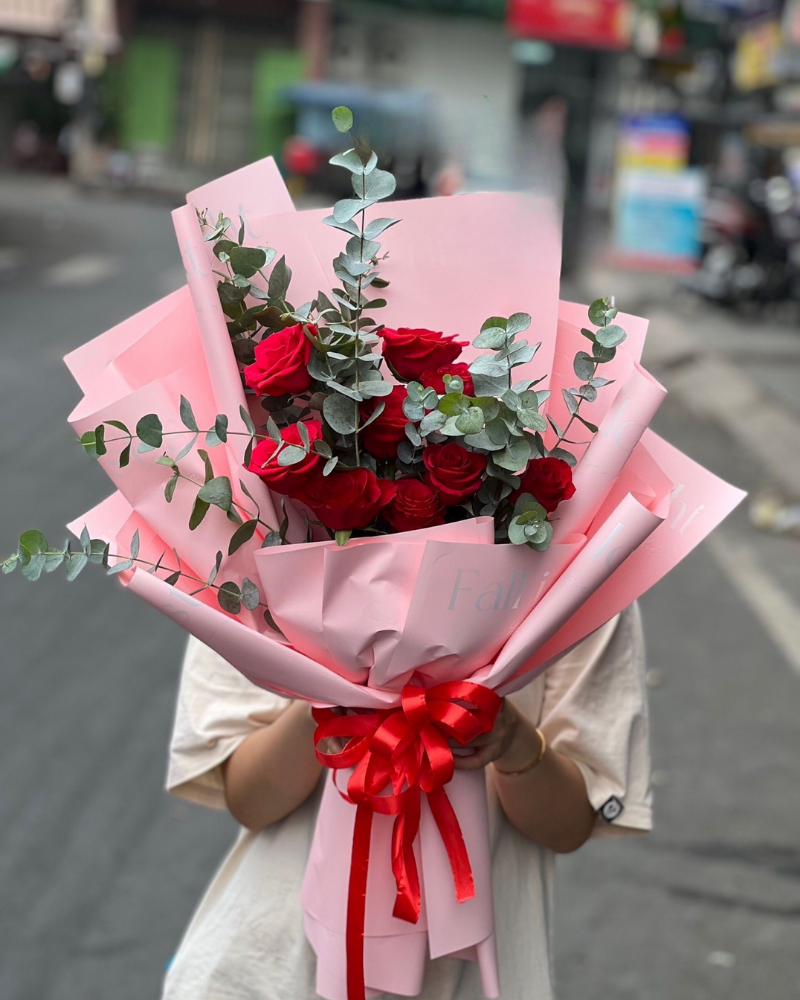  Bó Hoa Tươi Only Rose - HBD258 