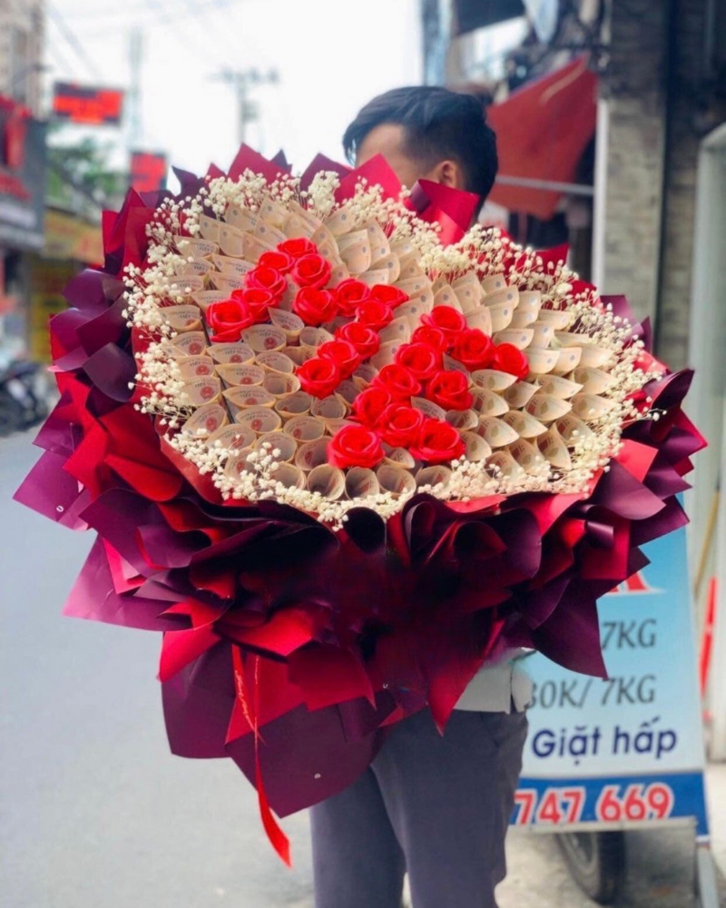  Bó Hoa Tiền 200k - BT11 