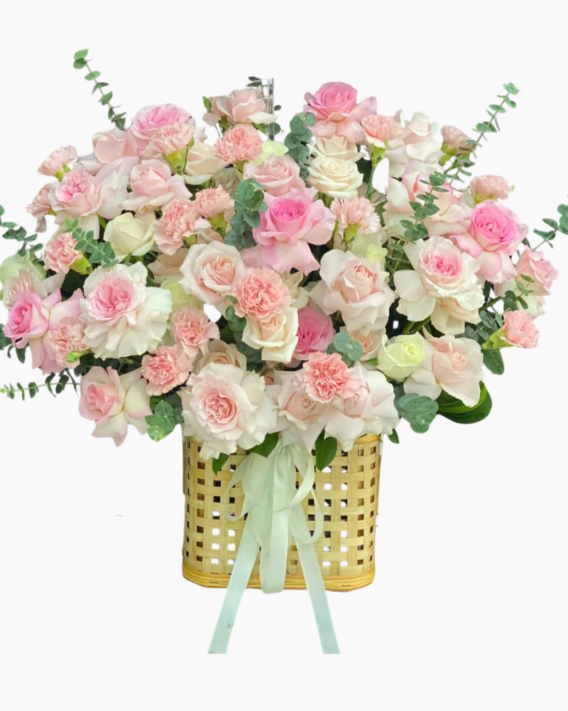  Giỏ Hoa Dịu Dàng - HG84 