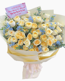  Bó Hoa Vàng Kem - HBD335 