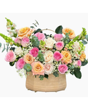  Hoa Giỏ Tình Thắm Như Hoa - Hoa 20/10 - HG74 