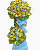  Kệ Hoa Khai Trương Vàng Son Tỏa Sáng - HCM72 