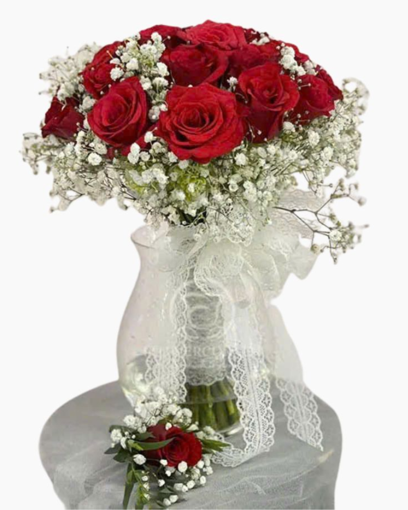  Bó Hoa Cưới Cầm Tay Nắm Lấy Tay Anh - HC69 