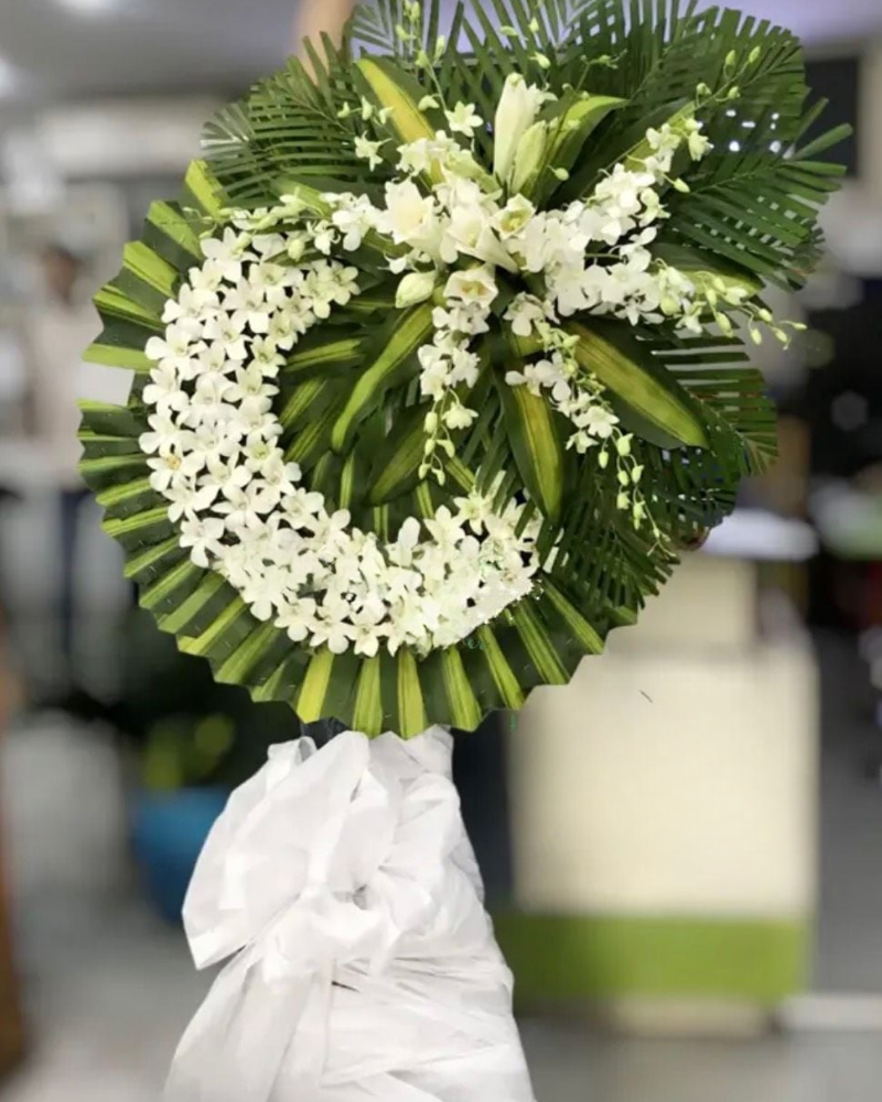  Vòng Hoa Đám Tang Vô Cùng Thương Tiếc - HTL139 