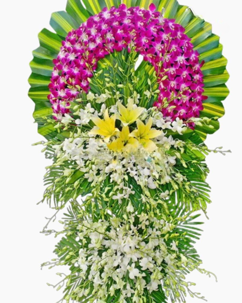  Thành Kính Phân Ưu - HTL61 - Vòng hoa đám tang 