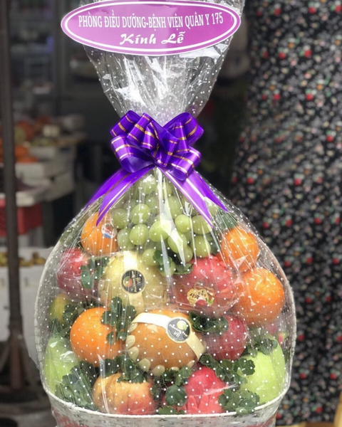 Giỏ Trái Cây Đám Giỗ: Giỏ Trái Cây Chia Buồn - GTC07