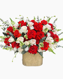  Hộp Hoa Đỏ Thuần - HH165 