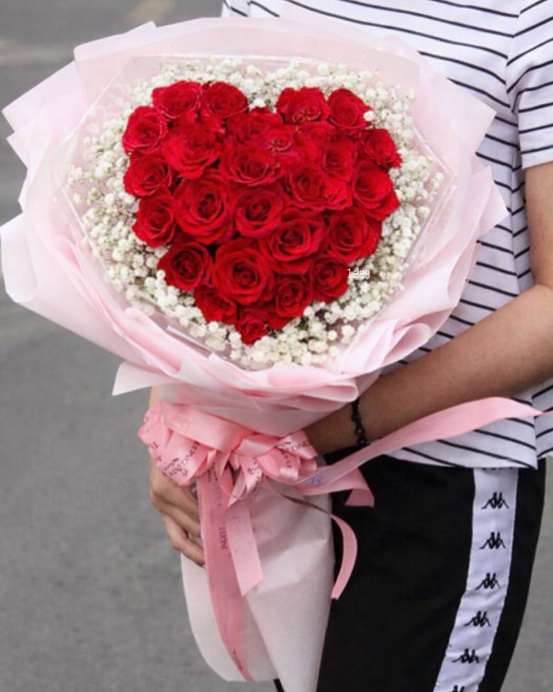  Trái Tim Tình Yêu - HBT22 - Hoa 20/10 