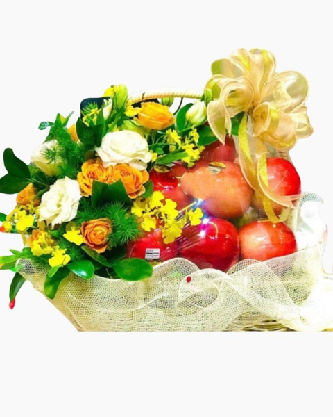 Mẫu Hoa Đẹp Được Nhiều Người Yêu Thích Nhất - Điện hoa online: Giỏ Táo Đi Lễ - GTC133 - Điện Hoa