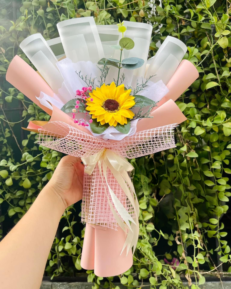  Em Là Duy Nhất - HST14 - Bó Hướng Dương Sáp 01 Hoa 