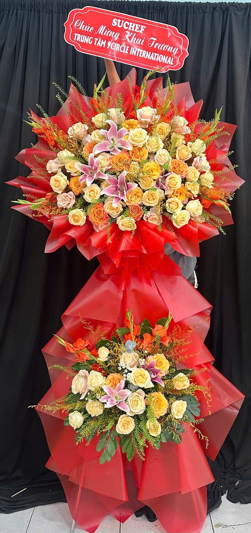  Kệ Hoa Đỏ Phát - HCM117 