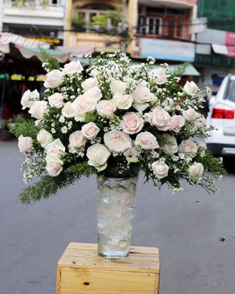  Thiệp Hồng - HCB43 - Điện Hoa 