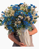  Bình Hoa Thanh Liễu Xanh Mix Trắng - HCB57 - Hoa Chưng Tết 