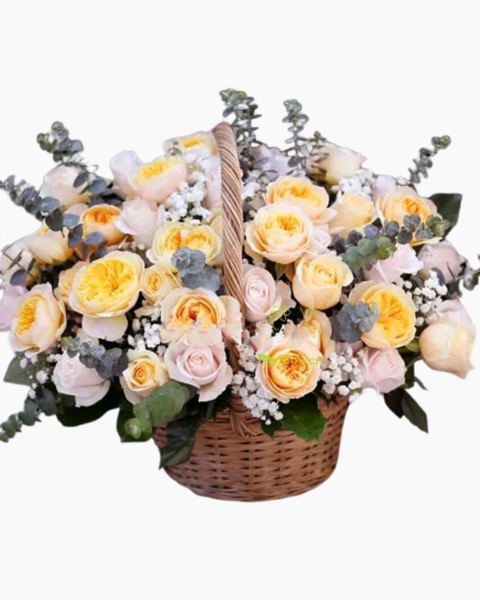 Mẫu Hoa Tươi Màu Vàng: Khúc Hát - HG35 - Hoa Sinh Nhật - Hoa Tặng Sếp Nam