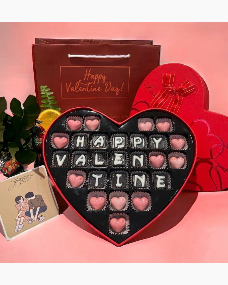  Hộp Chocolate Happy Valetine - HCCL02 - Quà 14/2 