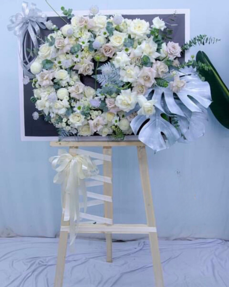  Hư Vô - HTL107 - Vòng Hoa Đám Tang 