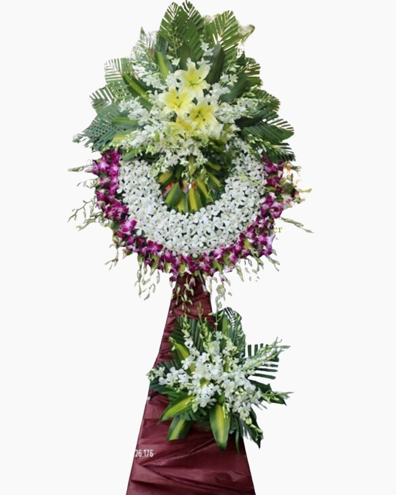  Lời Chia Buồn - HTL35 - Vòng hoa đám tang 