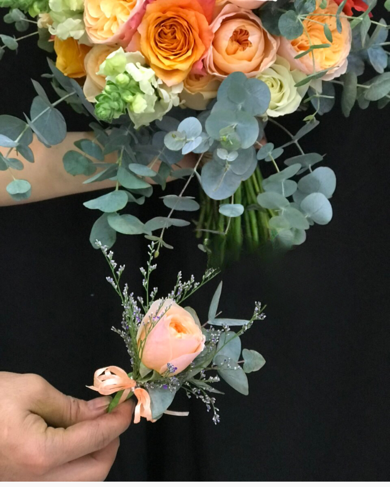  Hoa Cưới Cầm Tay Cô Dâu Love Paradise - HC36 