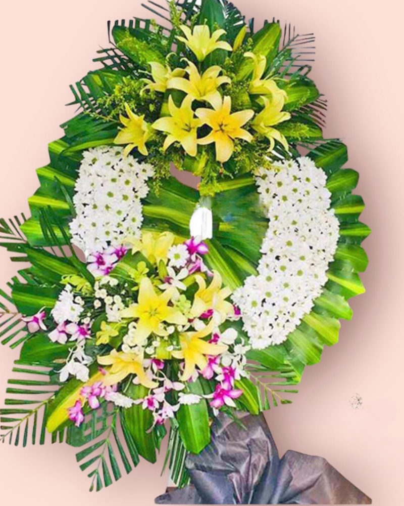 Giã Từ - HTL104 - Vòng Hoa Tang Lễ 