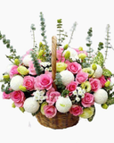  Giỏ Hoa Tình Hồng - HG29 