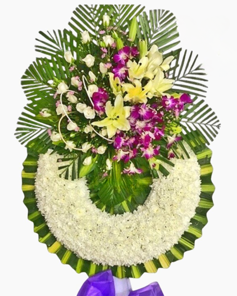  Thiên Thu - HTL103 - Vòng Hoa Đám Tang 