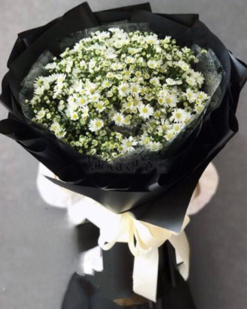  Bó Thạch Thảo Trắng Tình Yêu Đầu - HBT61 - Hoa 20/10 