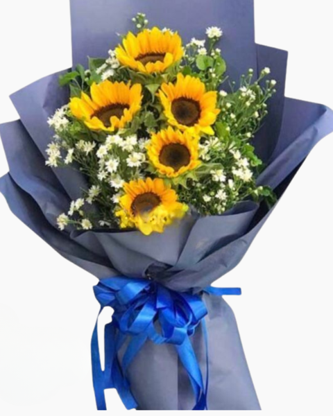 Hoa Tặng Thầy Cô Mừng Ngày Nhà Giáo Việt Nam 20/11: Bó Hoa Ánh Dương - Hoa chúc mừng 20/11 - HBD121