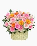  Giỏ Hoa Nắng Hồng Dịu Êm - HG105 