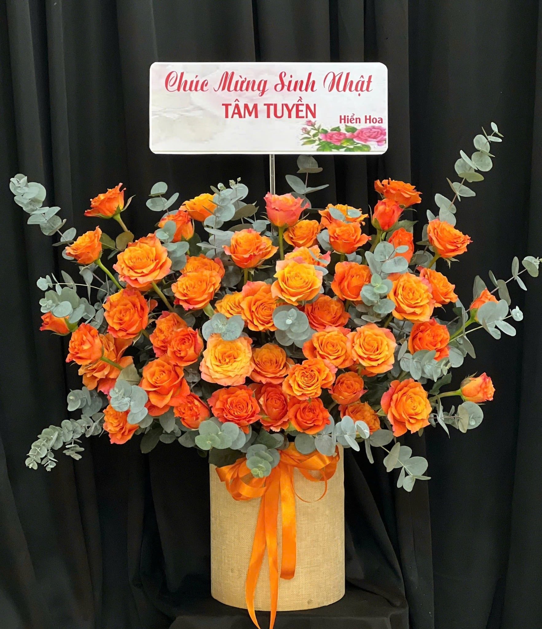  Hộp Hoa Cam Spirit  - HH123 