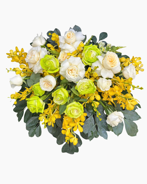 Hoa Để Bục Phát Biểu: Các Mẫu Hoa Đẹp Cho Hội Nghị, Sự Kiện: Niềm Tin Chiếu Sáng - BPB20