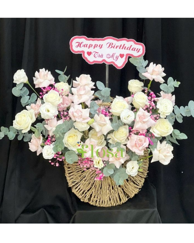  Giỏ Hoa Thanh Lịch - HG81 