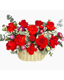  Hoa Giỏ Ngọn Lửa Yêu Thương - Hoa 20/10 - HG71 