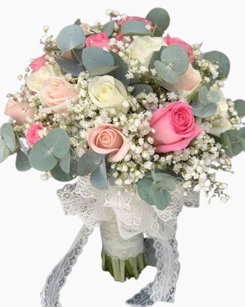  Bó Hoa Cưới Cầm Tay  Mãi Yêu Thương - HC63 