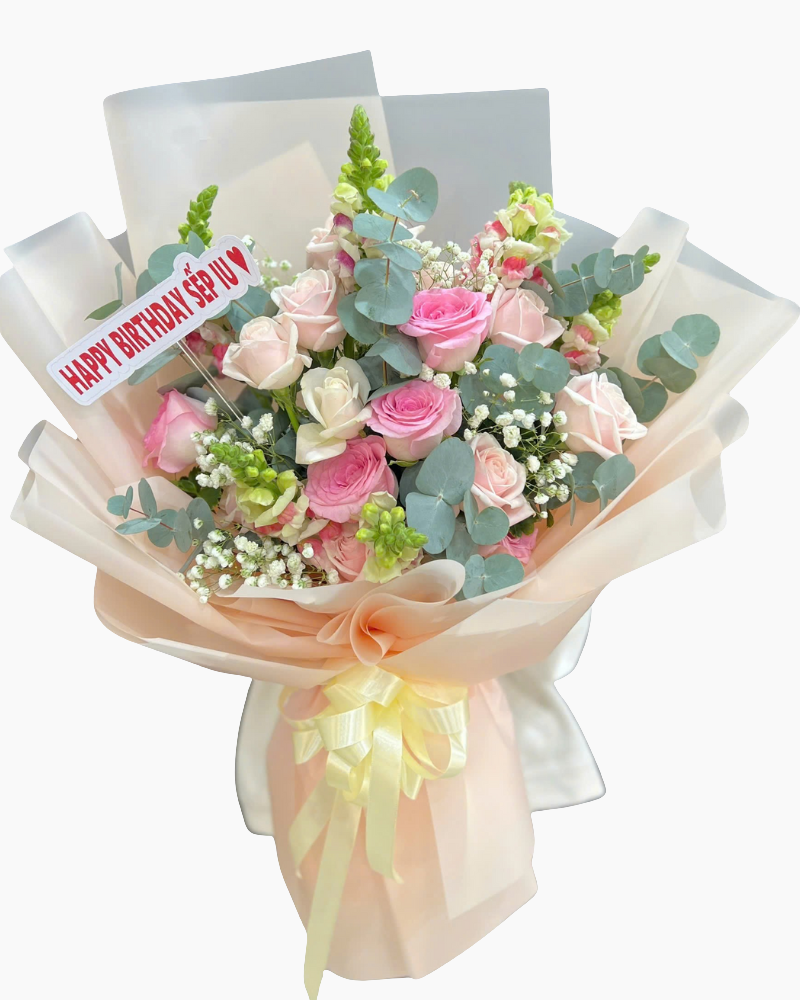  Bó Hoa Thanh Lịch - HBD328 