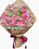  Bó Hoa Tulip Hồng - HBD120 - Hoa 8/3 