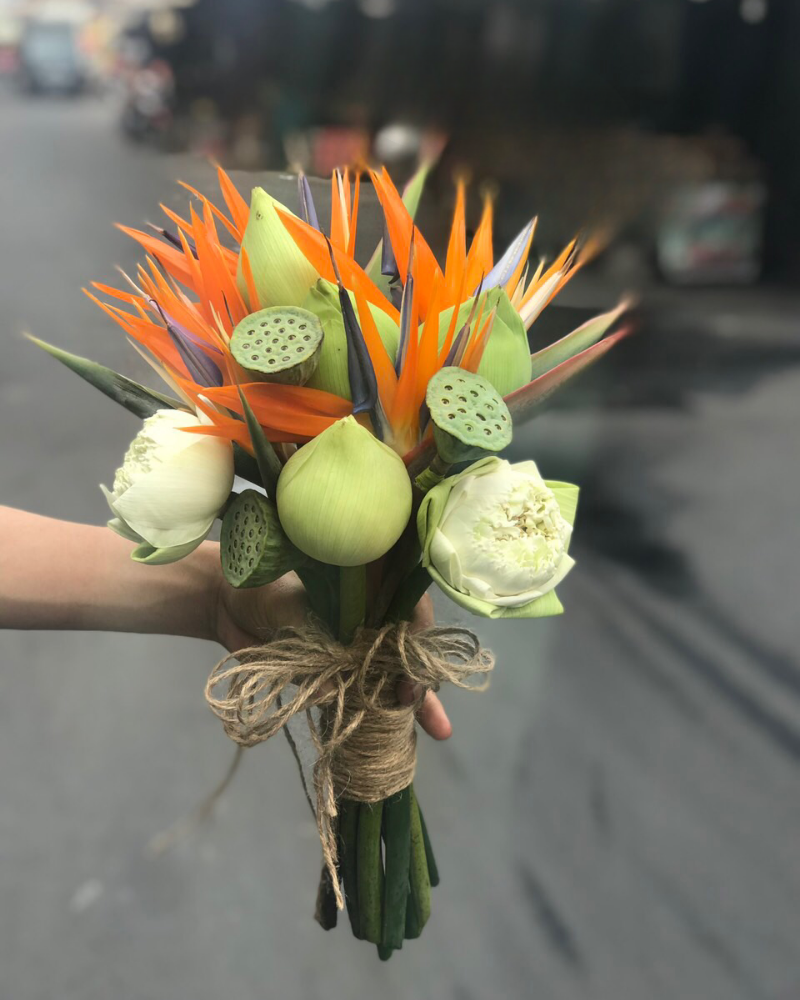  Bó Hoa Cưới Cầm Tay Vì Yêu - HC32 