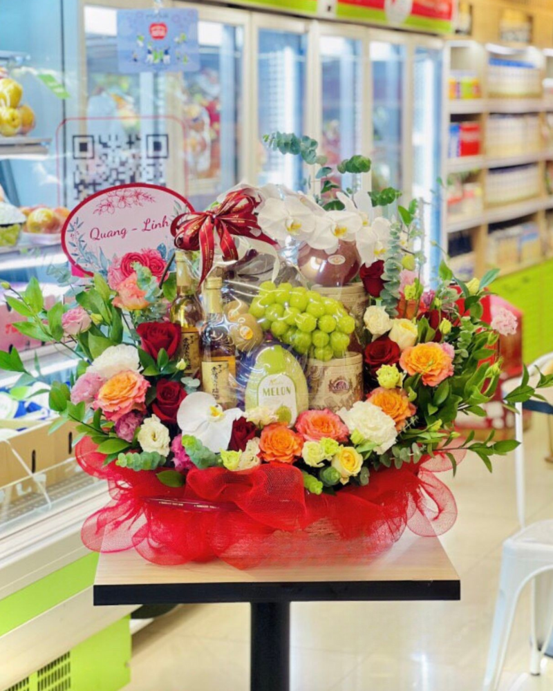  Sét Rượu Trà Bánh Dặm Ngõ - GTC140 - Điện Hoa 