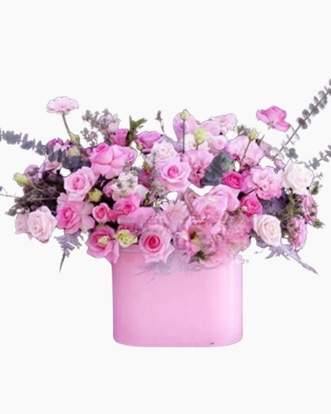Mẫu Hoa Tươi Màu Hồng:  Ấm Áp - HH37 - Hoa Sinh Nhật 