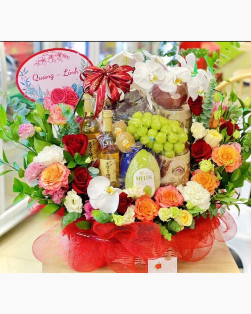  Sét Rượu Trà Bánh Dặm Ngõ - GTC140 - Điện Hoa 