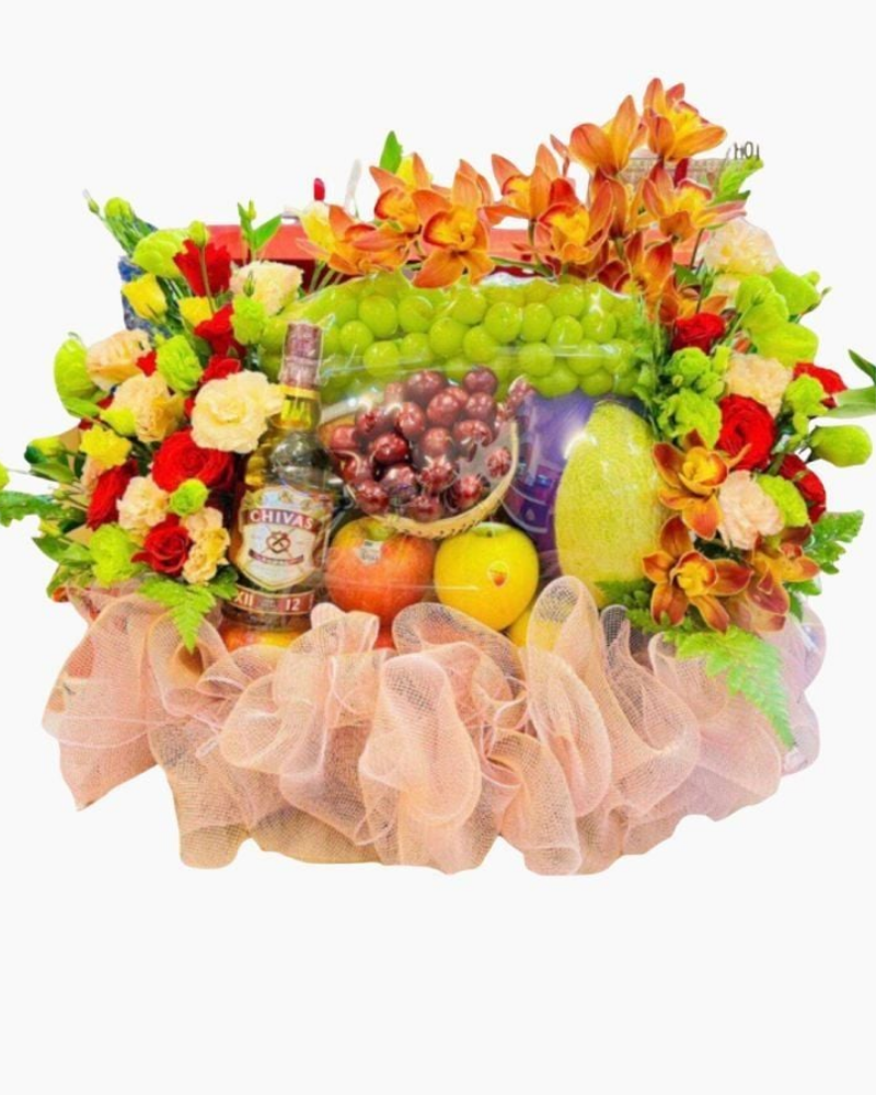  Giỏ Trái Cây Tặng Đối Tác - GTC138 - Điện Hoa 