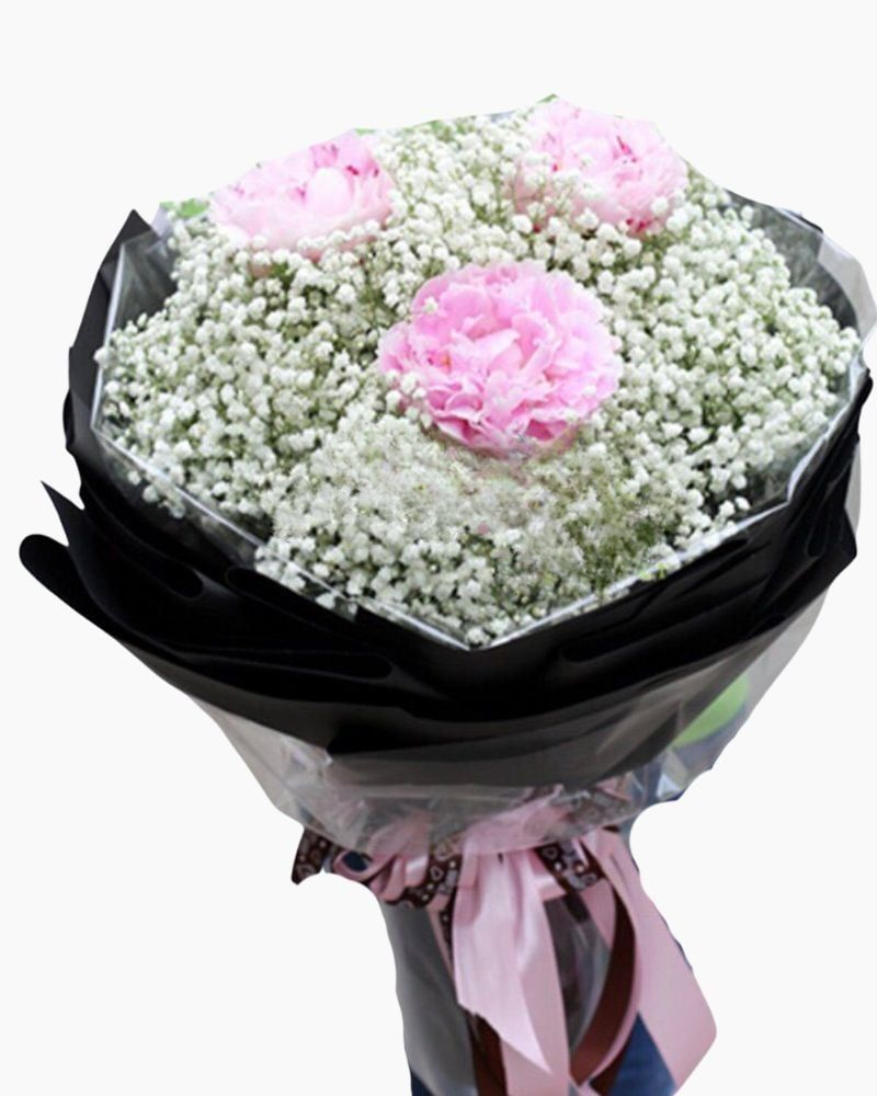  Bó Hoa Mẫu Đơn - HBT46 - Hoa 20/11 