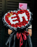  Bó Hoa Hồng Sáp Khắc Tên Em - HST44 - Hoa 8/3 Đẹp 